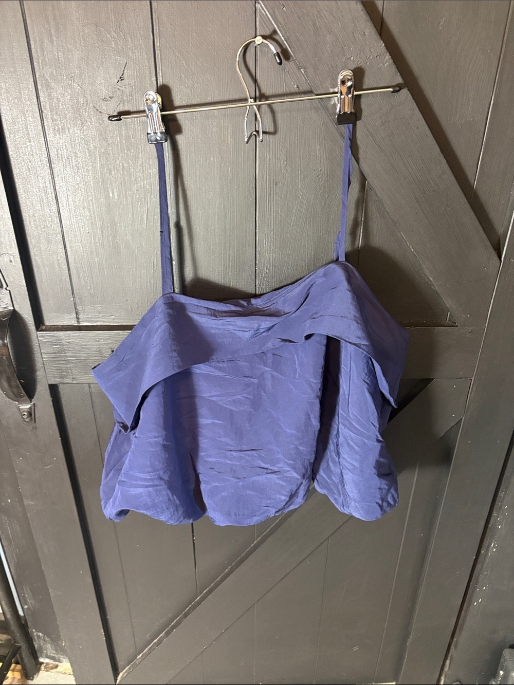 a new day Purple Layered Ruffle Camisole